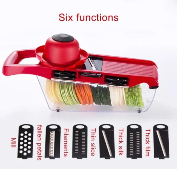 Mandolin Slicer Vegetable Grater, Cutter With Stainless Steel Blades| High Quality 10 In 1